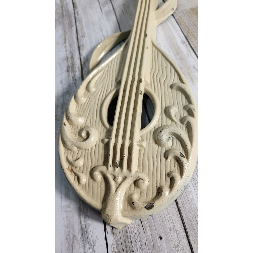 Vintage Lexton 1976 USA Faux Mandolin Musical Instrument Wall Hanging‎ Decor - Picture 11 of 11